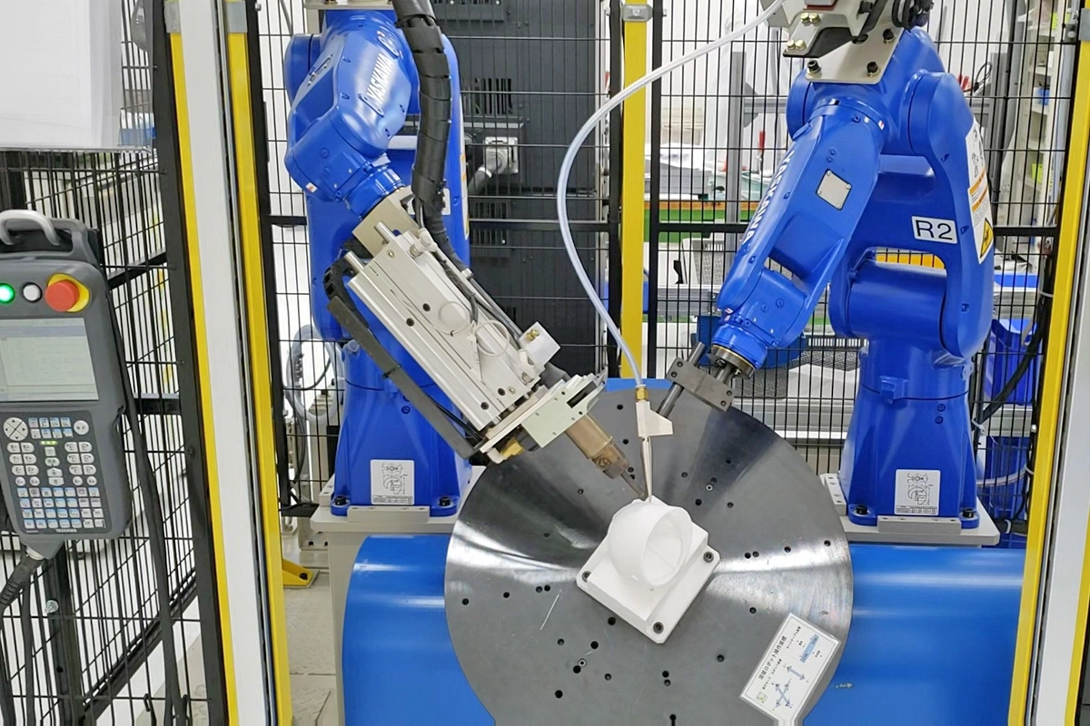 樹脂のロボット溶接