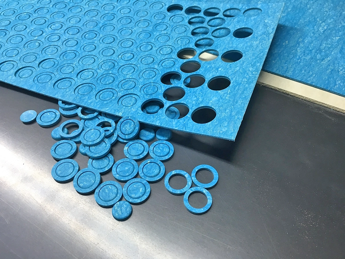特殊型ガスケットの製作例